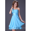 Hot Selling! Grace Karin Women's One Shoulder Knee Length Chiffon Bridesmaid Dresses CL4095